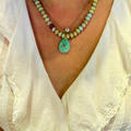 Natural Turquoise with Amazonite