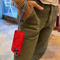 Chambray Phone Wristlet