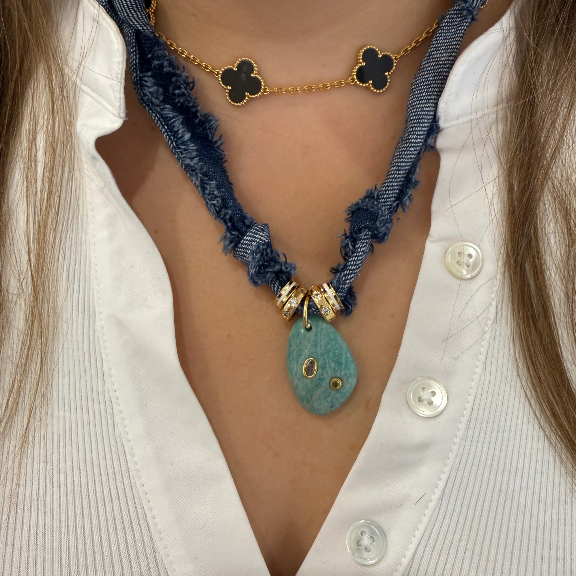 Dark Denim - Amazonite