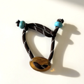 Brown Paracord with Tiger Eye Mariner Bracelet