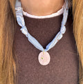 Chambray Bandana - Rose Quartz