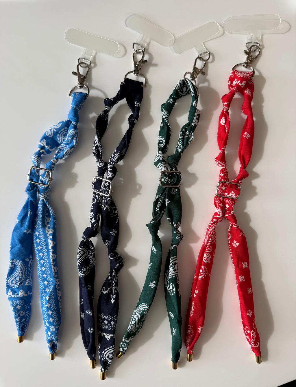 Bandana Phone Wristlet - Blue