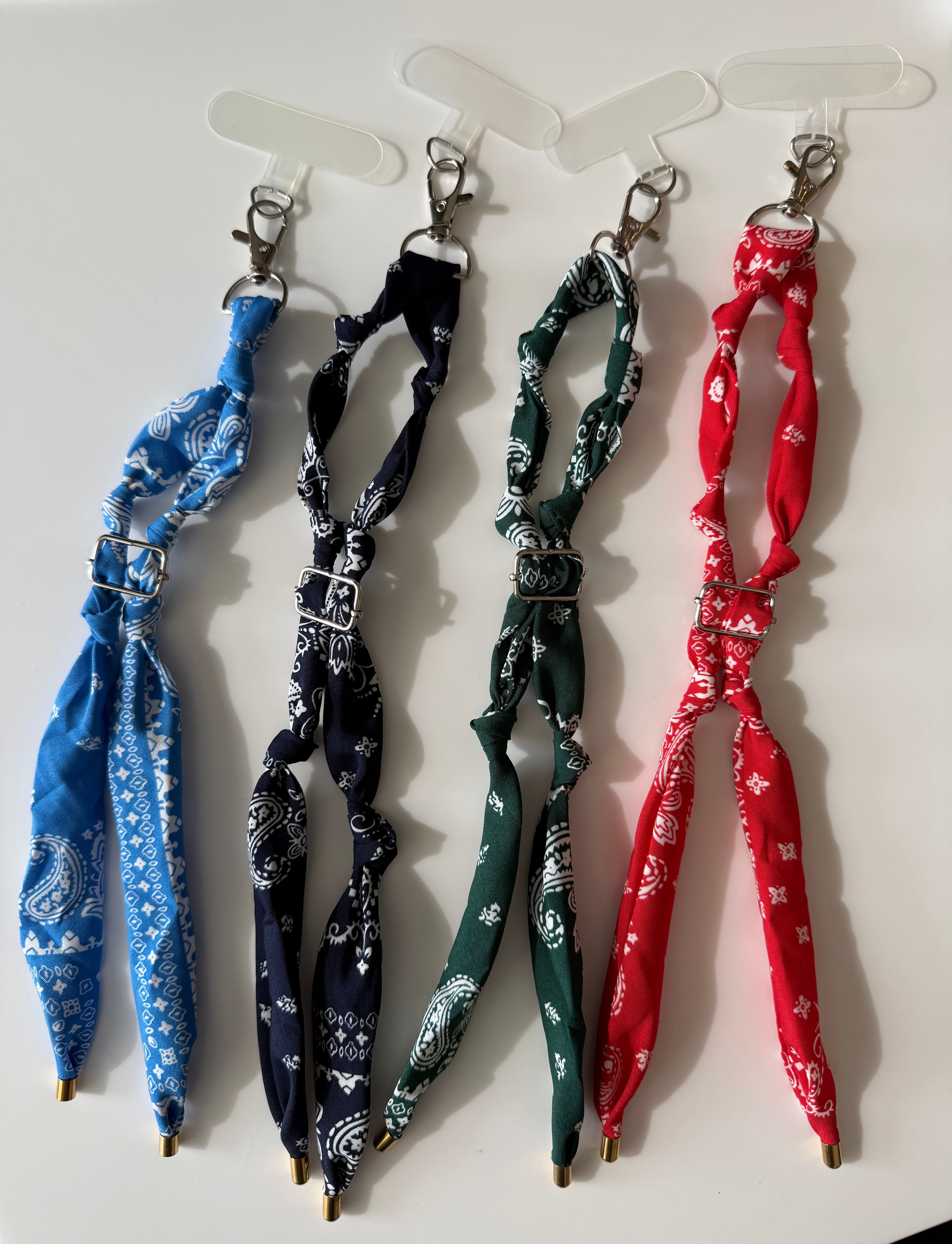 Bandana Phone Wristlet - Blue
