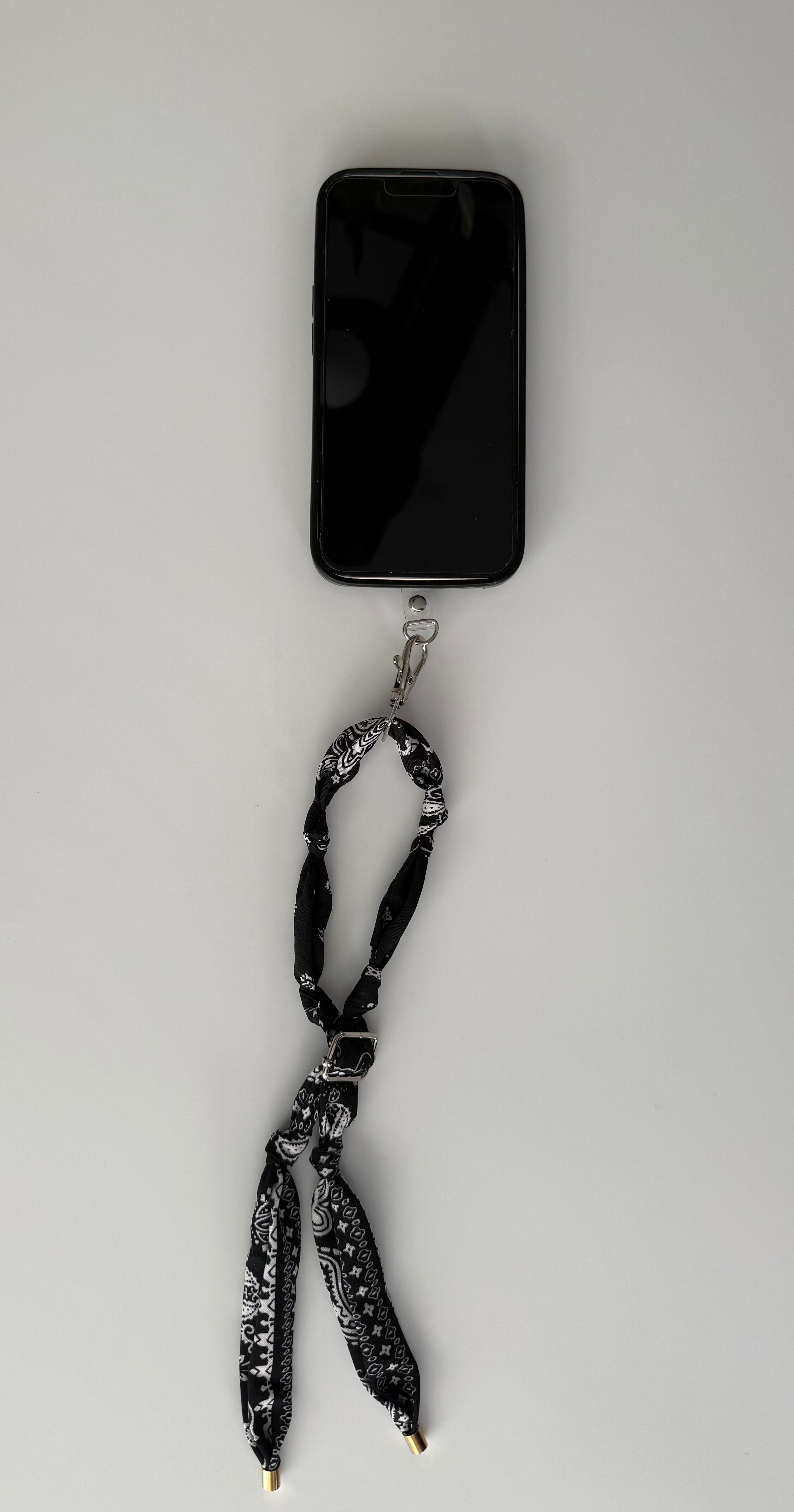 Bandana Phone Wristlet - Blue