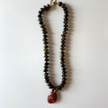 Tiger Eye Beads with Carnelian