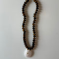 Tiger Eye Beads with Rose Quartz