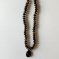 Tiger Eye Beads with Black Onyx